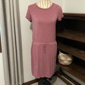 Pink Tee Shirt Dress